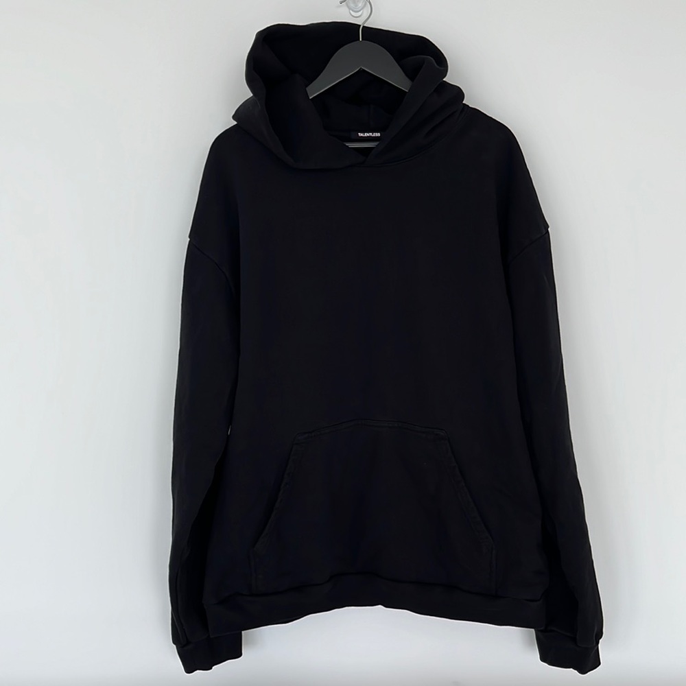Talentless Men’s Black hoodie sweatshirt XXL
